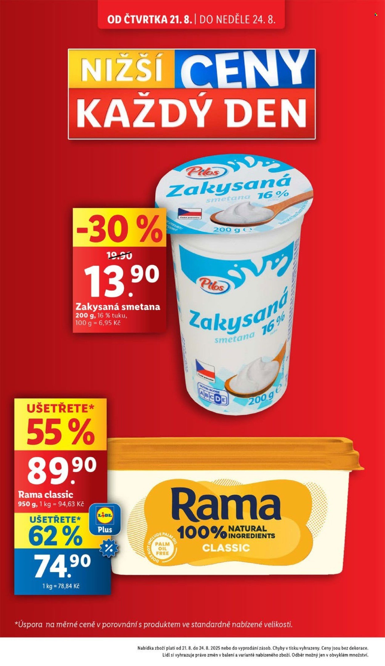 LIDL leták - Od čtvrtka 21.8.2025 (2025-08-21 - 2025-08-24)
