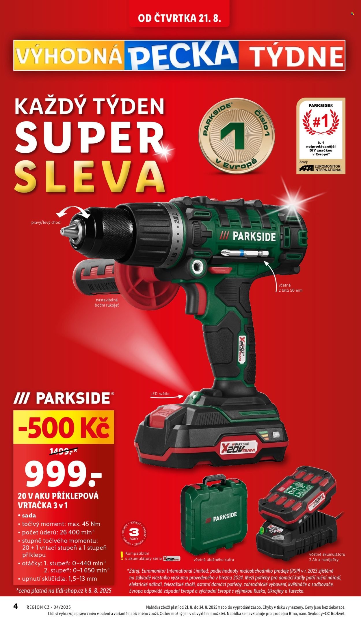 LIDL leták - Od čtvrtka 21.8.2025 (2025-08-21 - 2025-08-24)