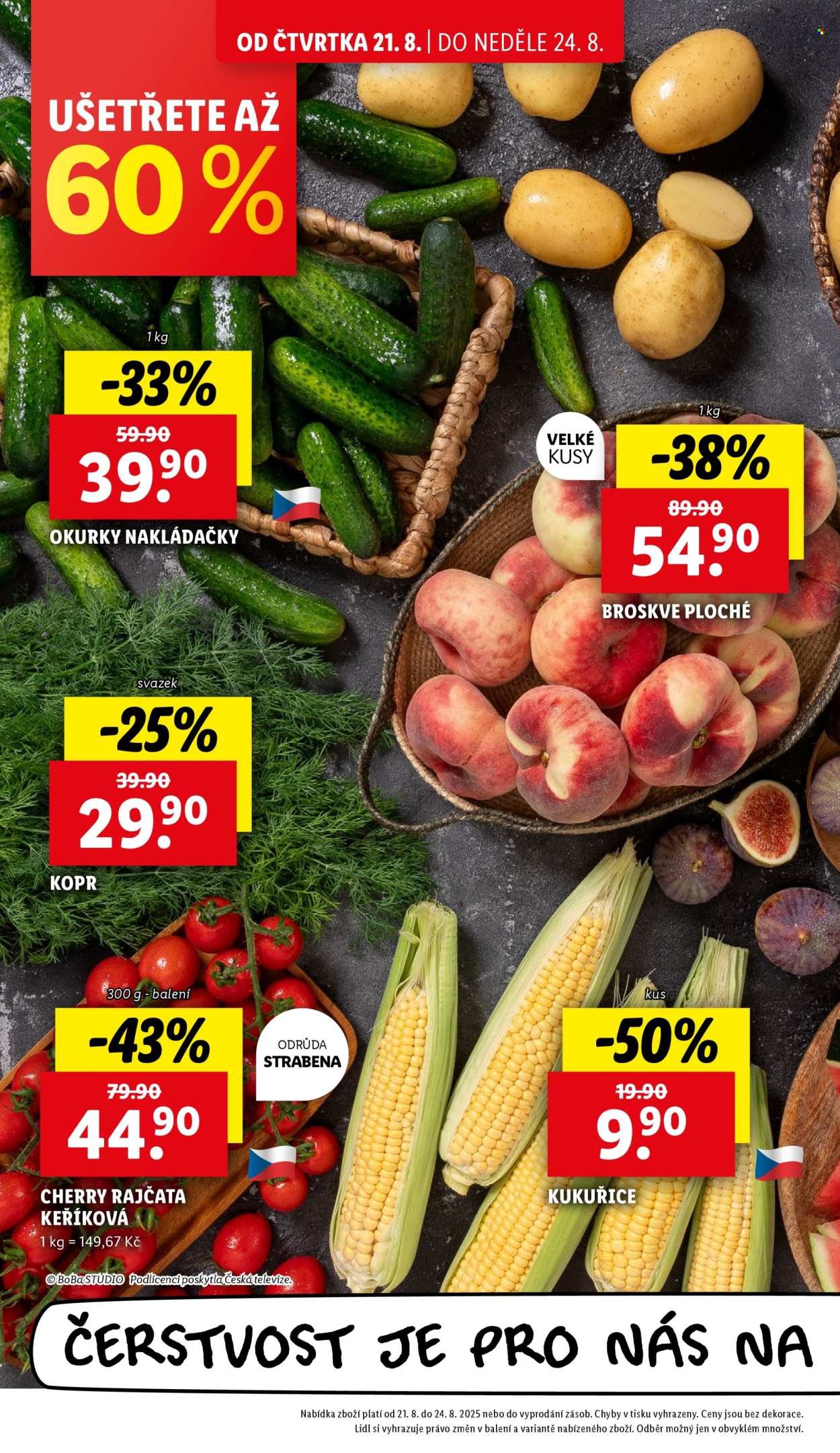 LIDL leták - Od čtvrtka 21.8.2025 (2025-08-21 - 2025-08-24)