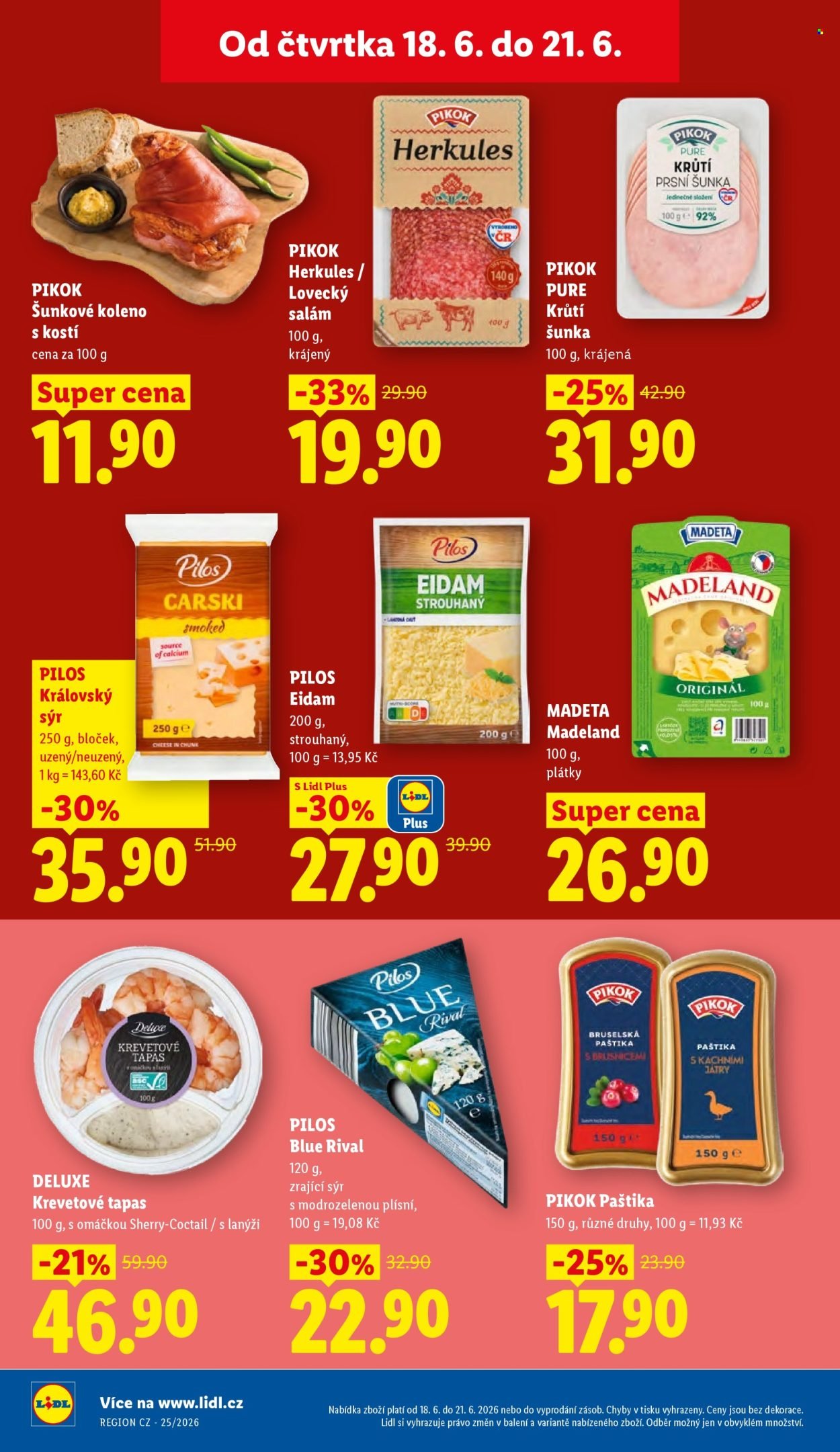 LIDL leták - Od čtvrtka 18.6.2026