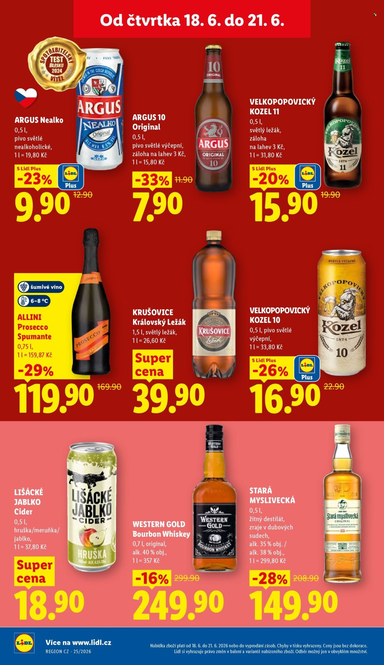 LIDL leták - Od čtvrtka 18.6.2026