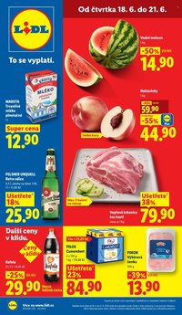 LIDL leták - Od čtvrtka 18.6.2026