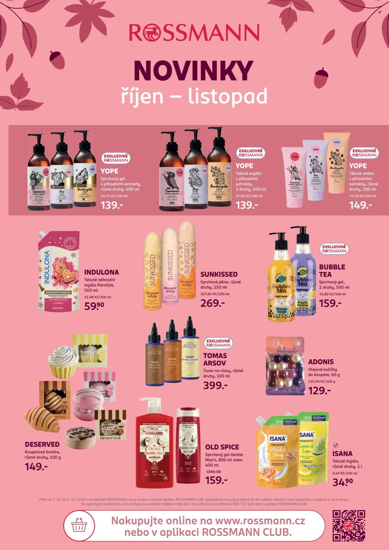 ROSSMANN leták - Novinky