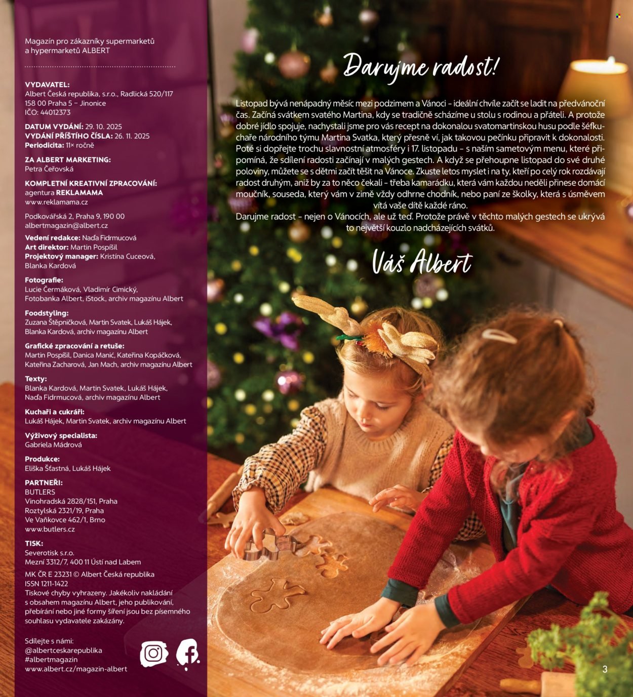 ALBERT leták - Magazín (2025-10-29 - 2025-11-25)