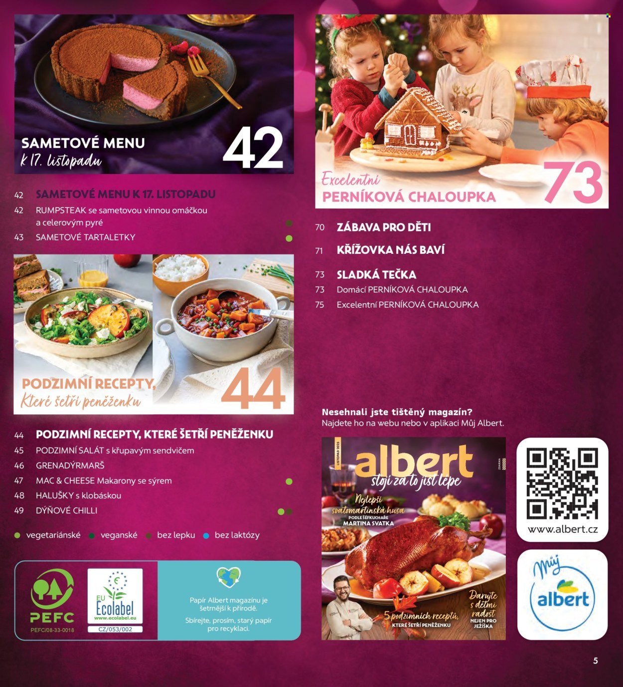 ALBERT leták - Magazín (2025-10-29 - 2025-11-25)