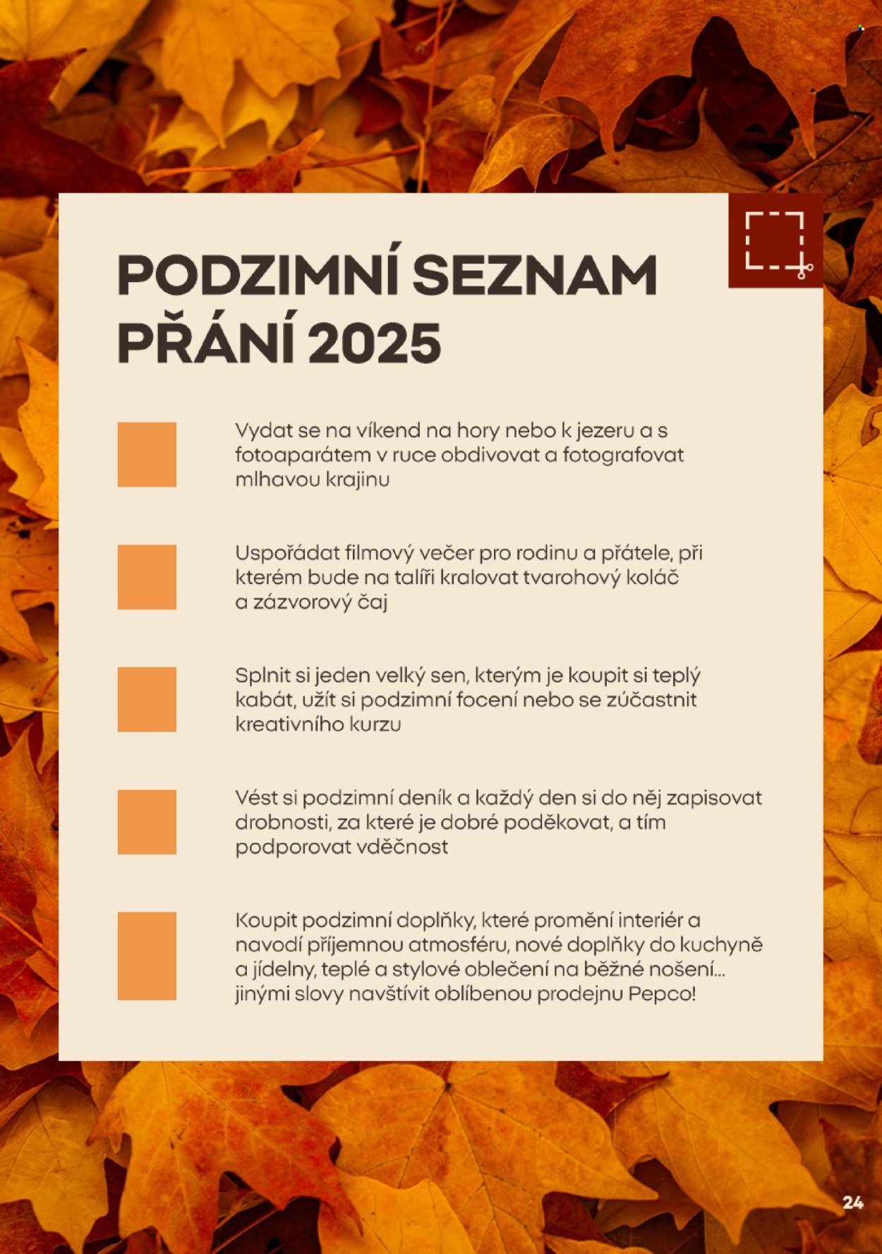 PEPCO leták - Autumn lover (2025-10-05)