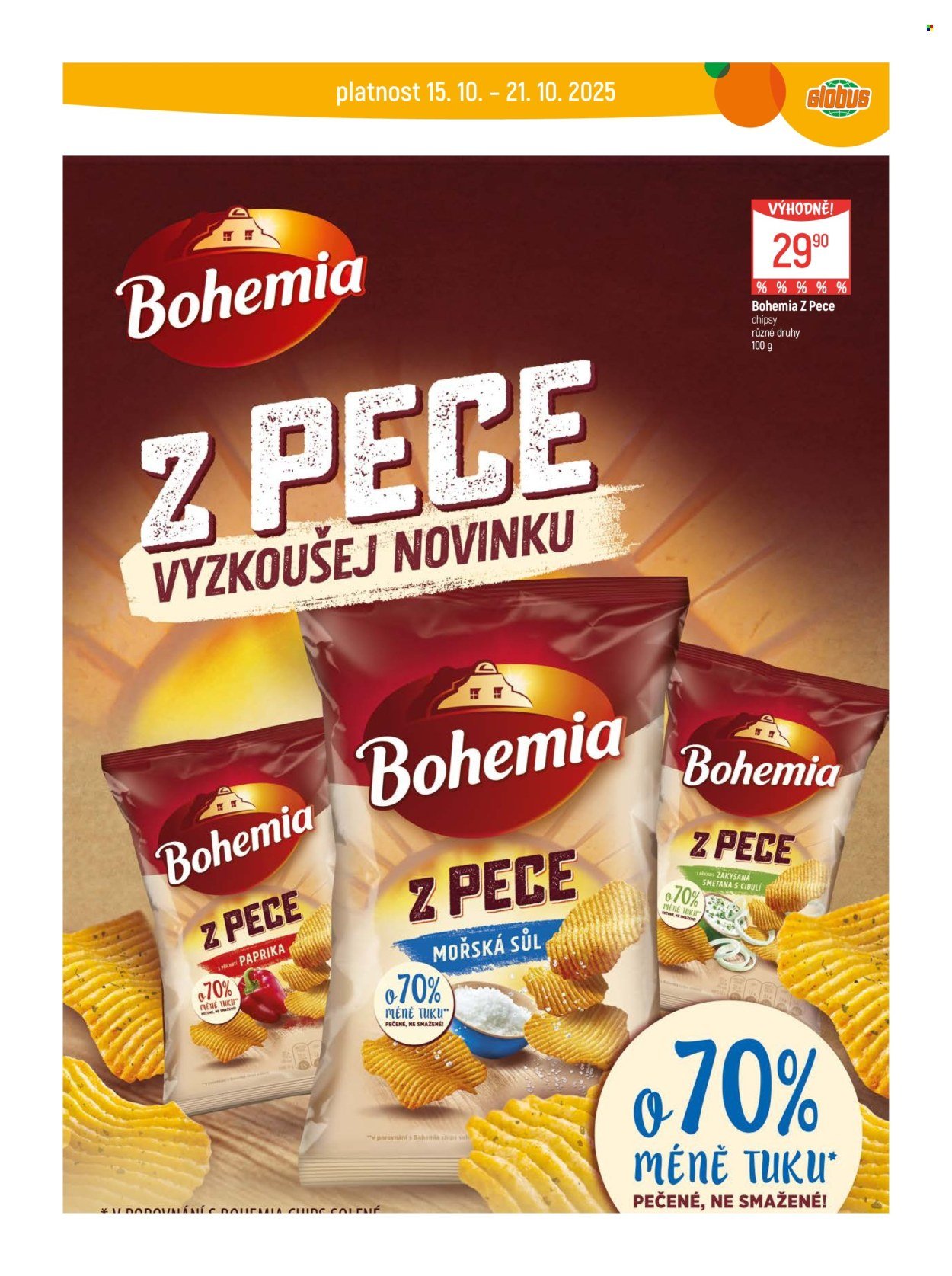 GLOBUS leták - Od středy 15.10.2025 (2025-10-15 - 2025-10-21)