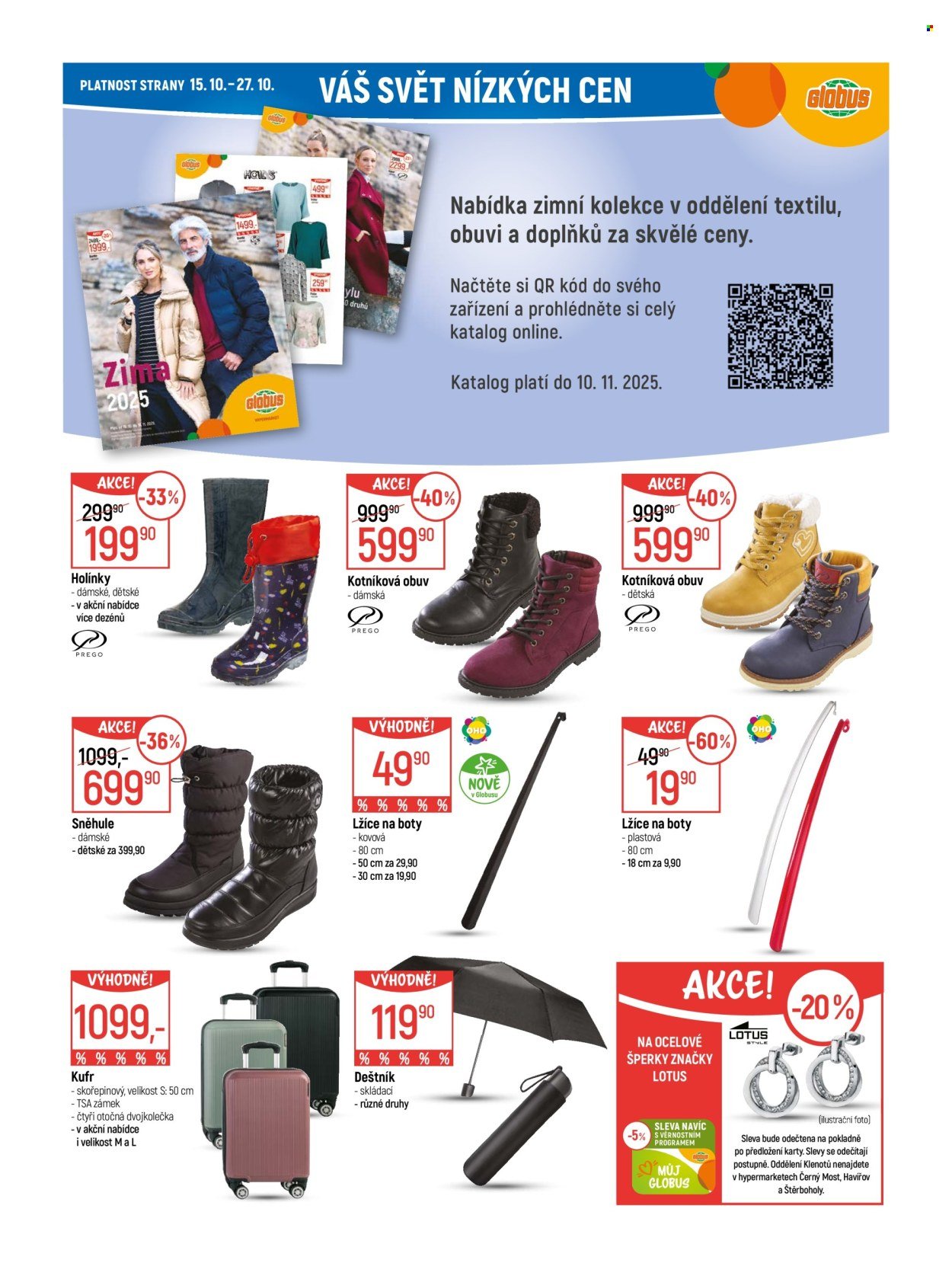 GLOBUS leták - Od středy 15.10.2025 (2025-10-15 - 2025-10-21)