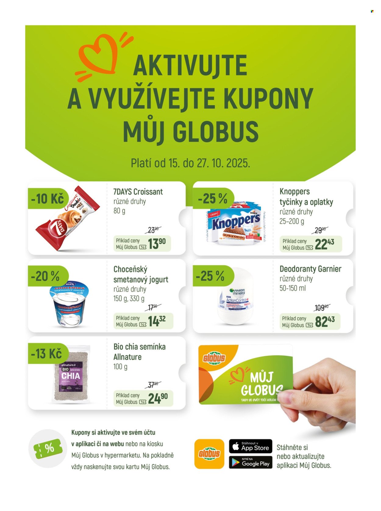 GLOBUS leták - Od středy 15.10.2025 (2025-10-15 - 2025-10-21)
