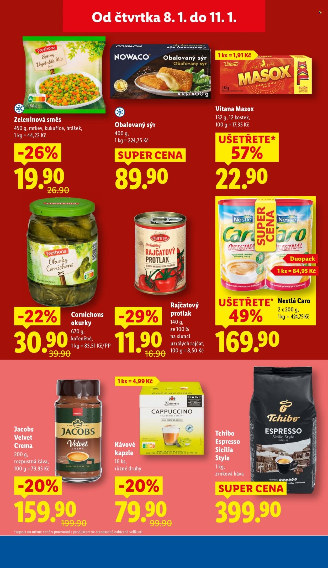 LIDL leták - Od čtvrtka 8.1.2026 (2026-01-08 - 2026-01-11)