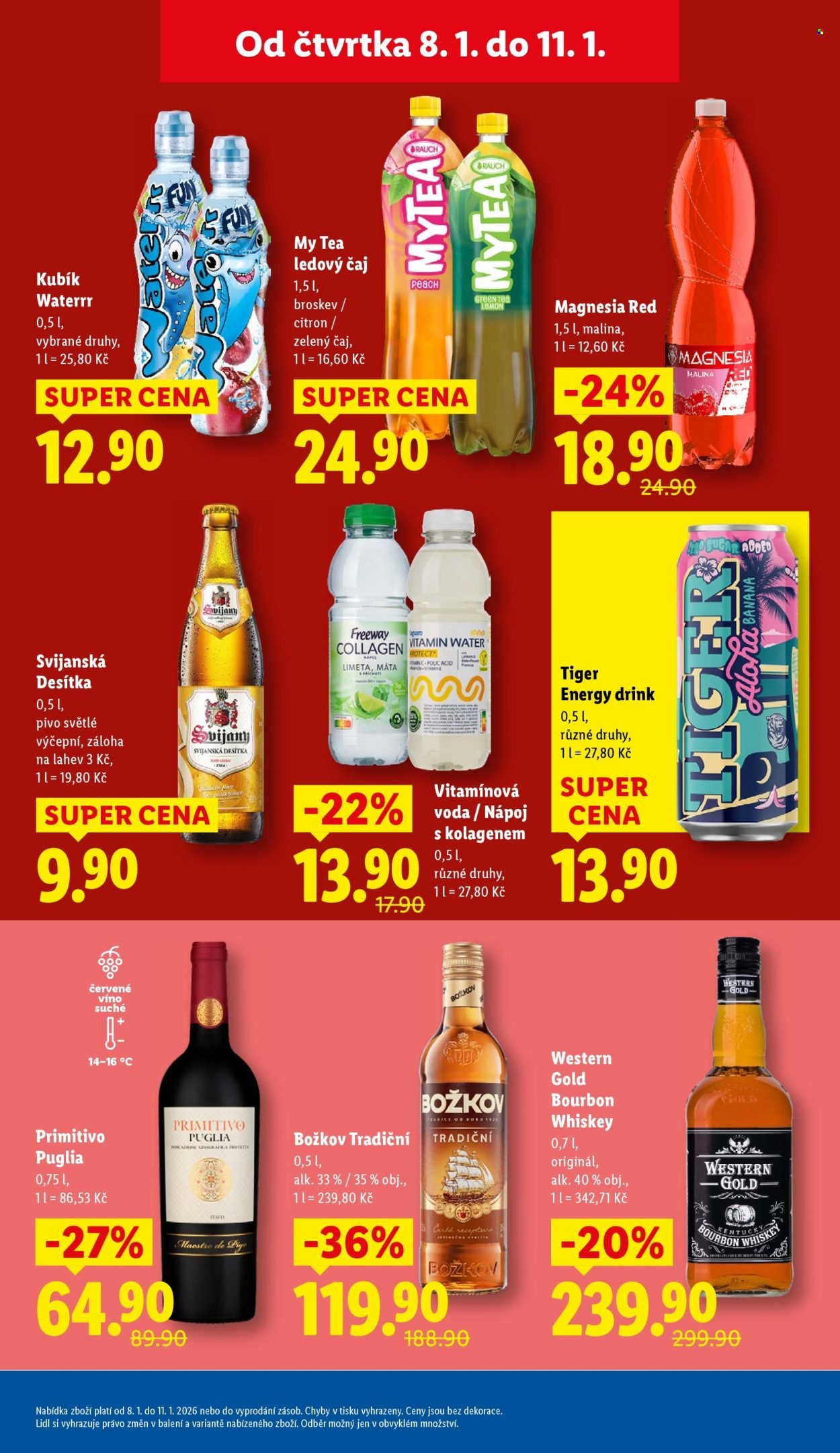 LIDL leták - Od čtvrtka 8.1.2026 (2026-01-08 - 2026-01-11)