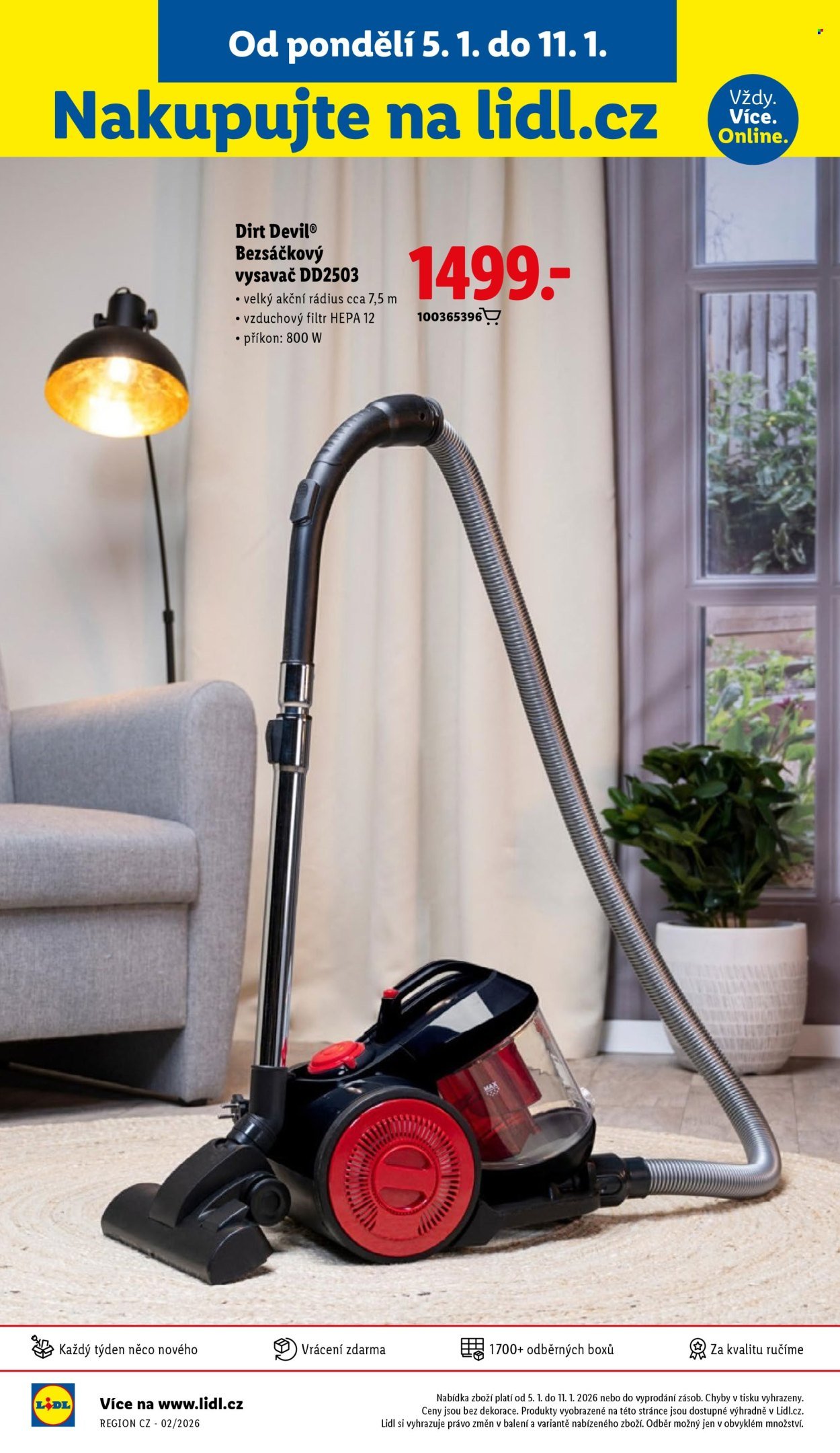 LIDL leták - Od čtvrtka 8.1.2026 (2026-01-08 - 2026-01-11)