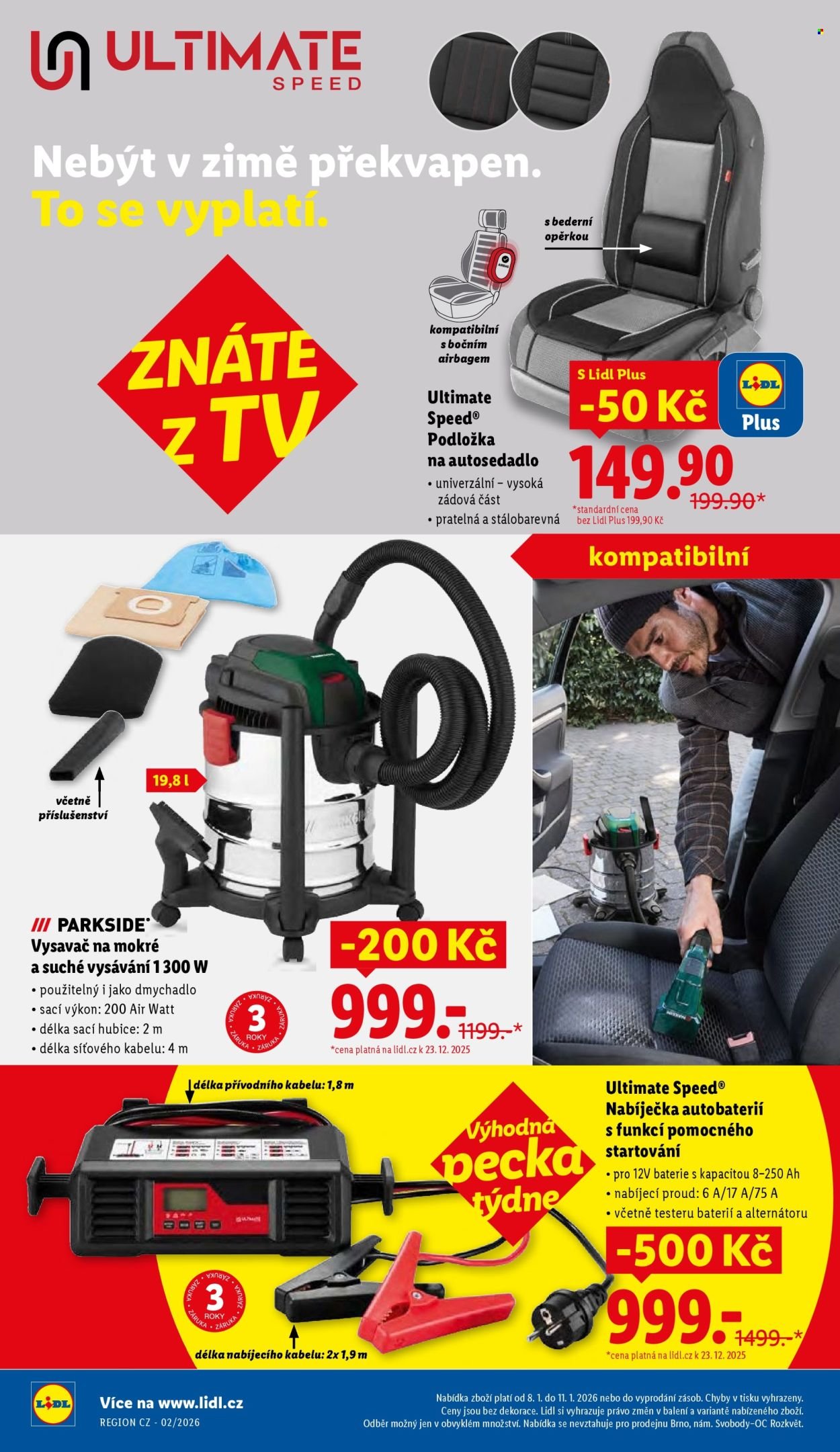 LIDL leták - Od čtvrtka 8.1.2026 (2026-01-08 - 2026-01-11)