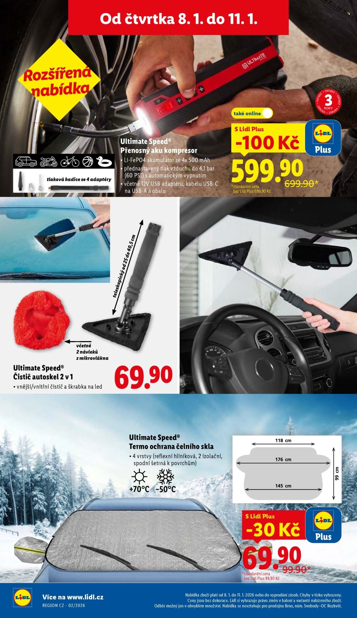 LIDL leták - Od čtvrtka 8.1.2026 (2026-01-08 - 2026-01-11)