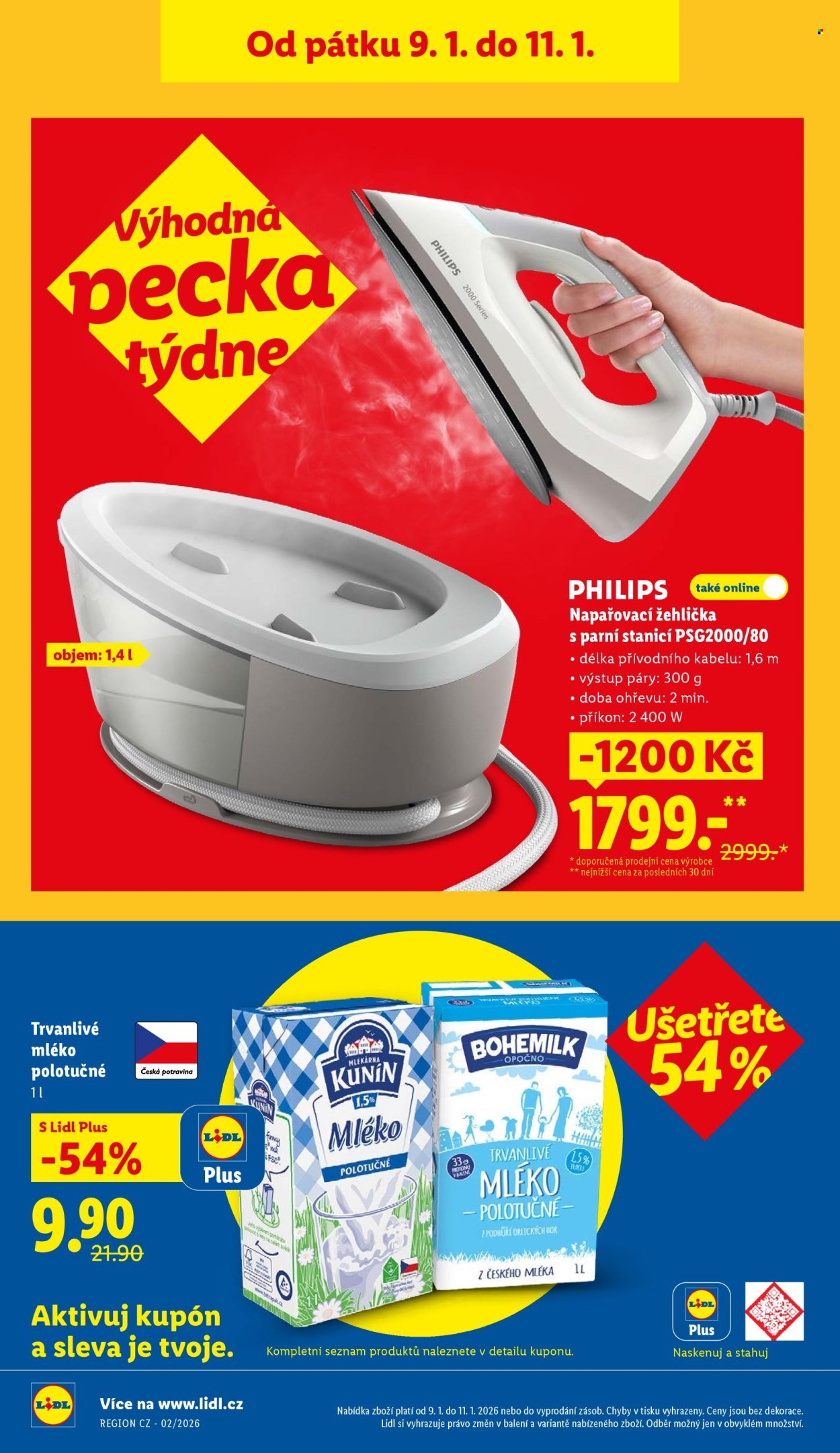 LIDL leták - Od čtvrtka 8.1.2026 (2026-01-08 - 2026-01-11)
