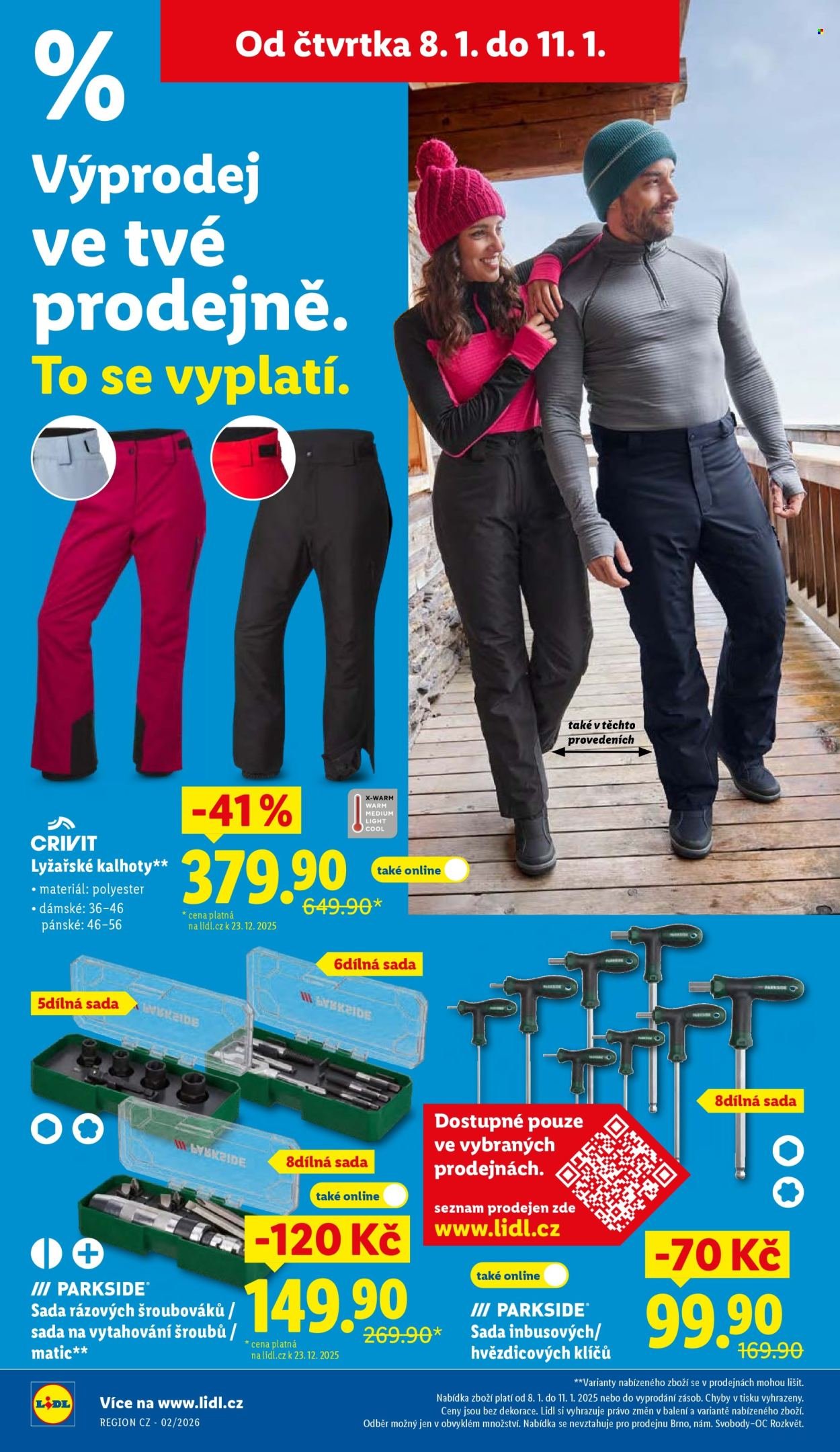 LIDL leták - Od čtvrtka 8.1.2026 (2026-01-08 - 2026-01-11)