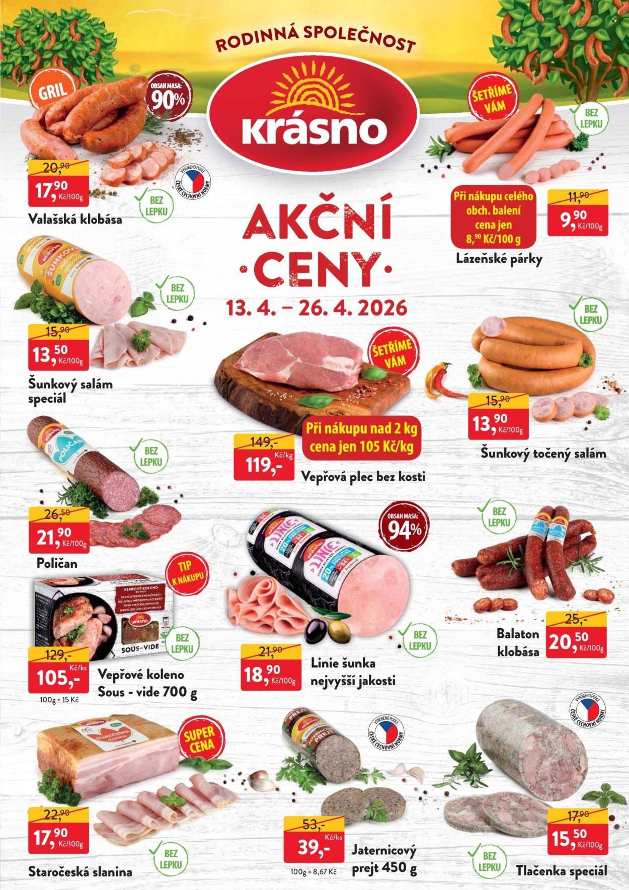 MP KRÁSNO leták - Od pondělí 13.4.2026 (2026-04-13 - 2026-04-26)