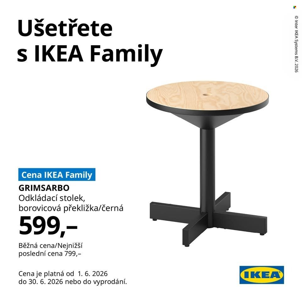 IKEA leták - Od pondělí 1.6.2026