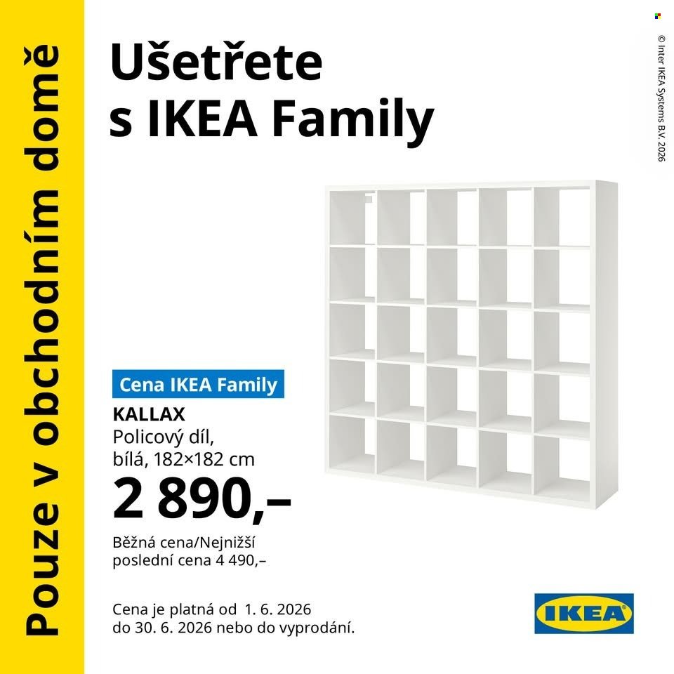 IKEA leták - Od pondělí 1.6.2026