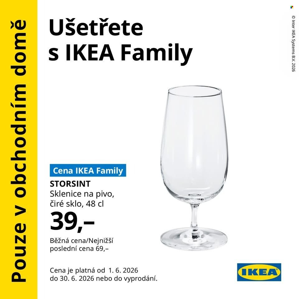 IKEA leták - Od pondělí 1.6.2026