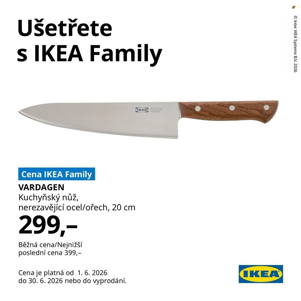 IKEA leták - Od pondělí 1.6.2026