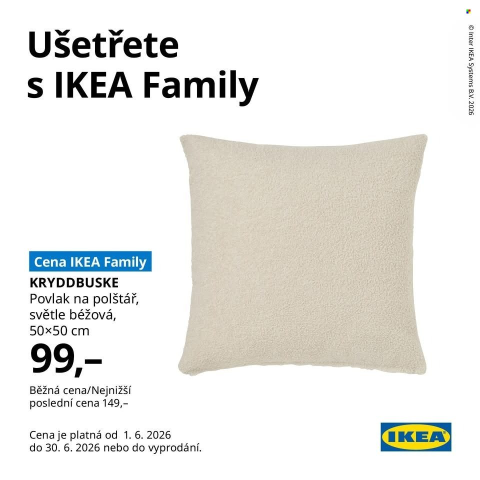 IKEA leták - Od pondělí 1.6.2026