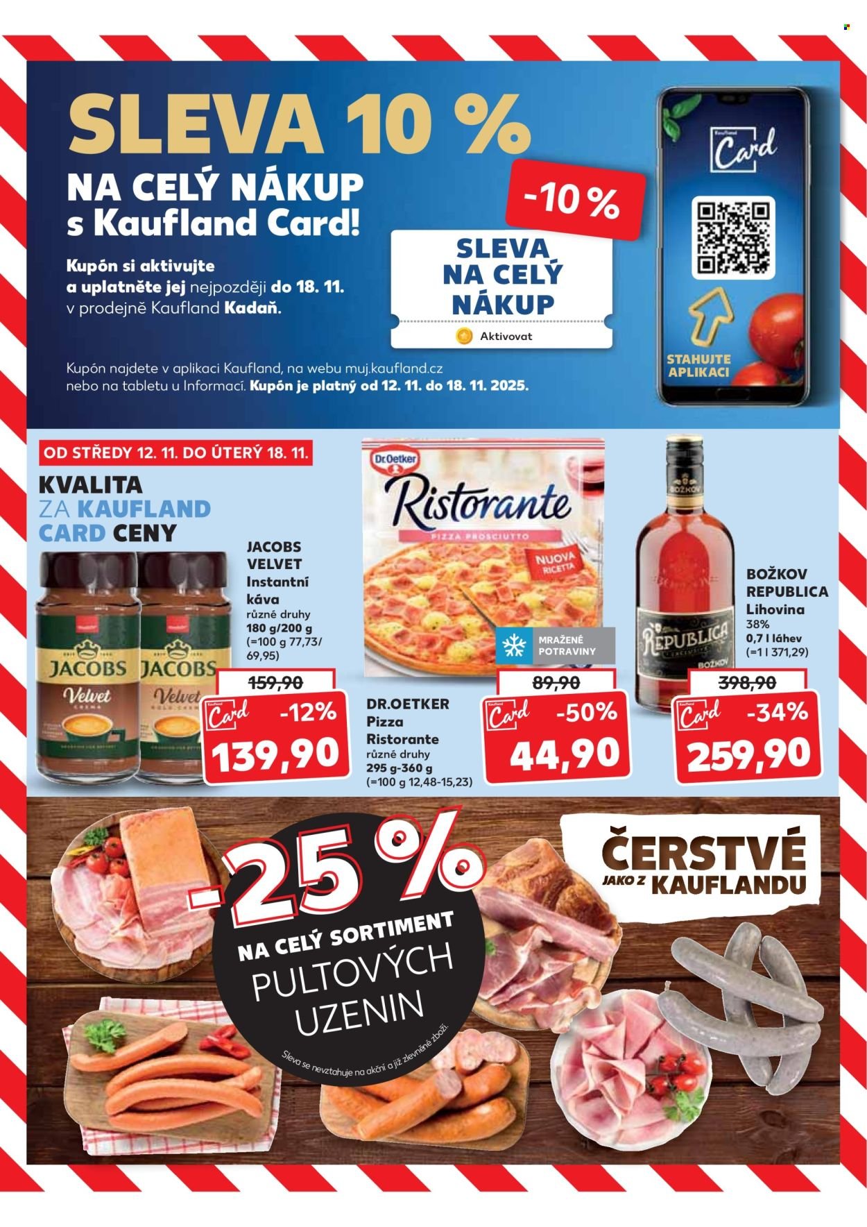 KAUFLAND leták - Slevy s Kaufland Card (2025-11-12 - 2025-11-18)