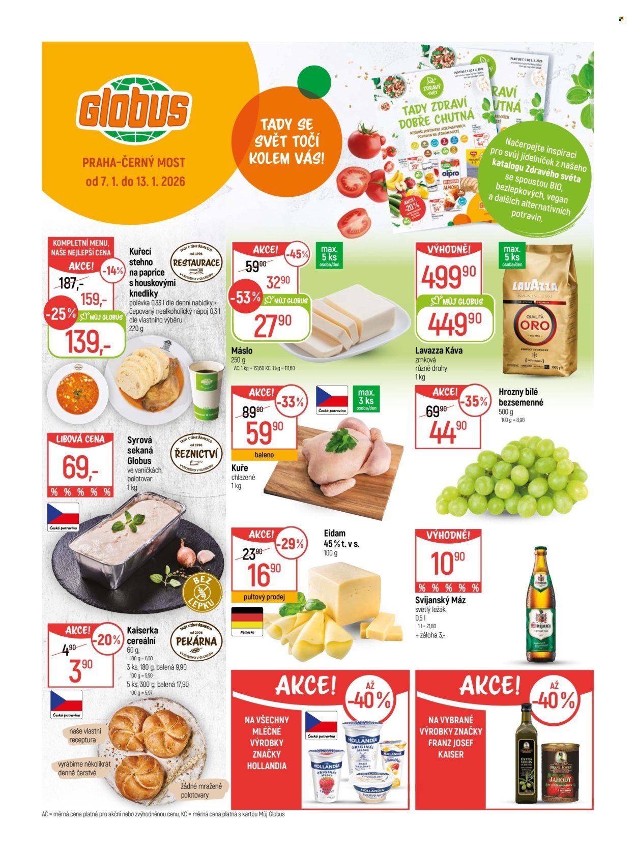 GLOBUS leták - Od středy 7.1.2026 (2026-01-07 - 2026-01-13)