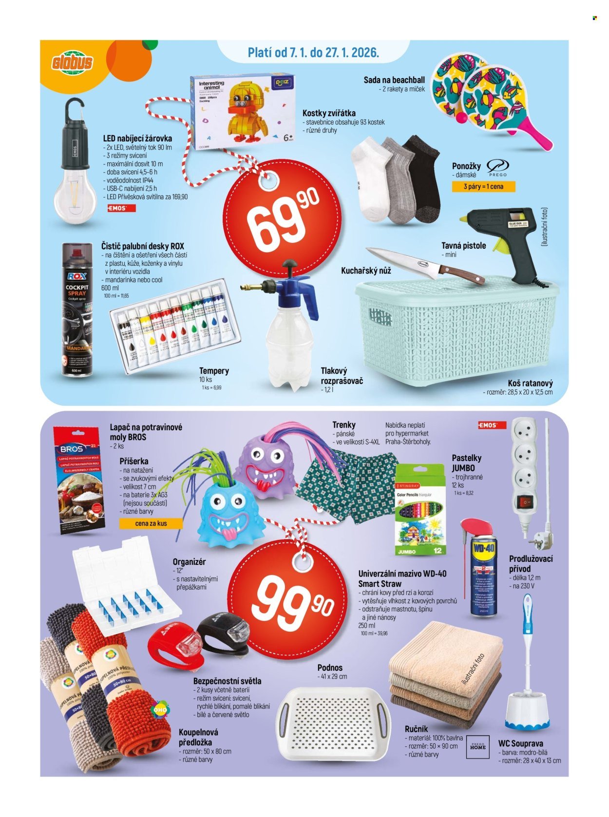 GLOBUS leták - Od středy 7.1.2026 (2026-01-07 - 2026-01-13)