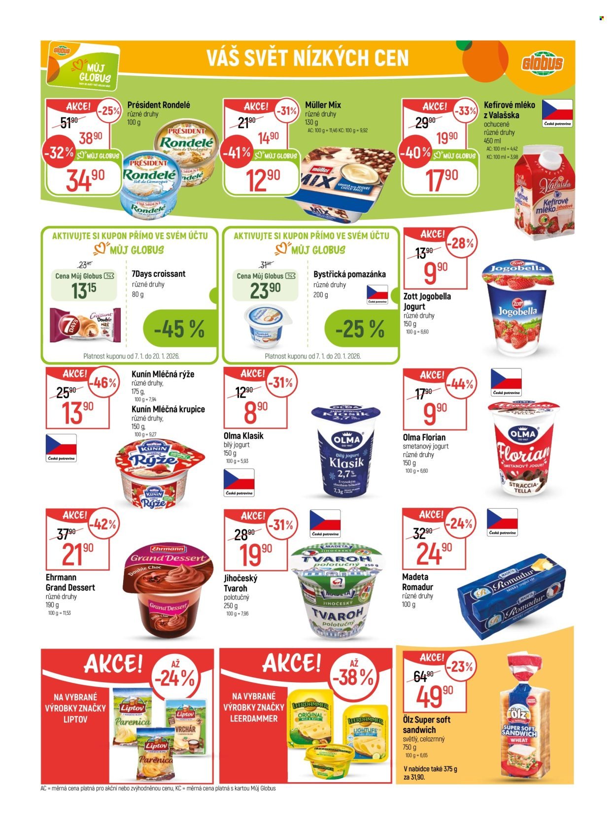 GLOBUS leták - Od středy 7.1.2026 (2026-01-07 - 2026-01-13)