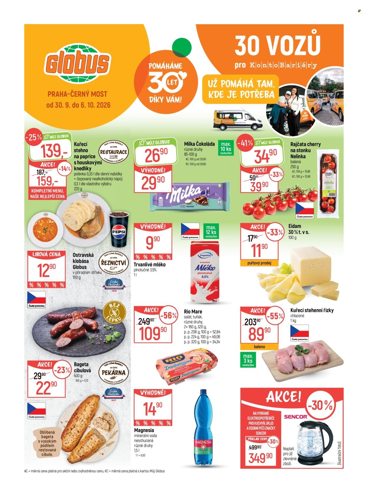 GLOBUS leták - Od středy 30.9.2026