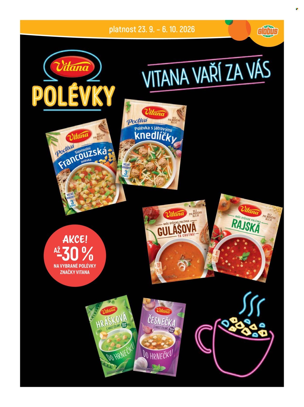 GLOBUS leták - Od středy 30.9.2026