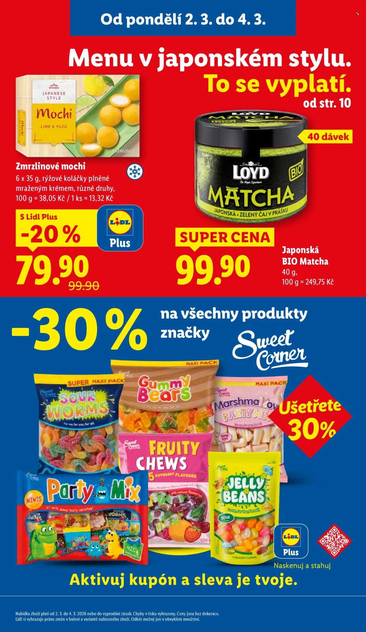 LIDL leták - Od pondělí 2.3.2026 (2026-03-02 - 2026-03-04)