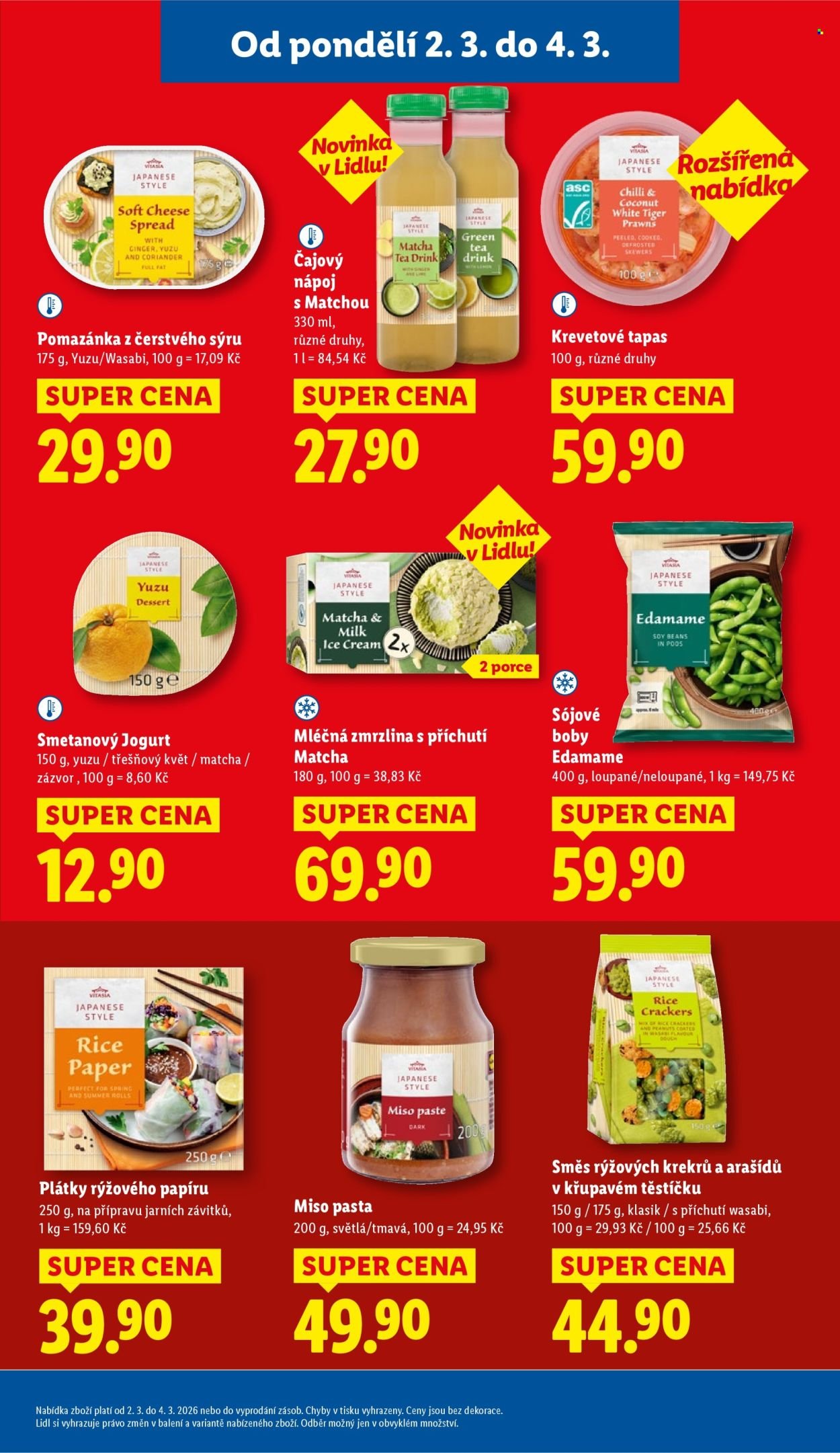 LIDL leták - Od pondělí 2.3.2026 (2026-03-02 - 2026-03-04)