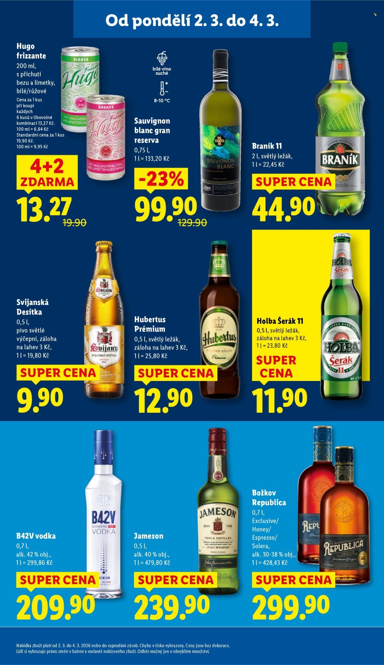 LIDL leták - Od pondělí 2.3.2026 (2026-03-02 - 2026-03-04)