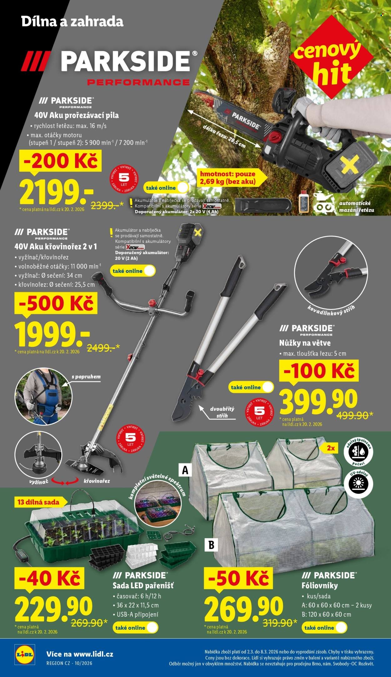 LIDL leták - Od pondělí 2.3.2026 (2026-03-02 - 2026-03-04)