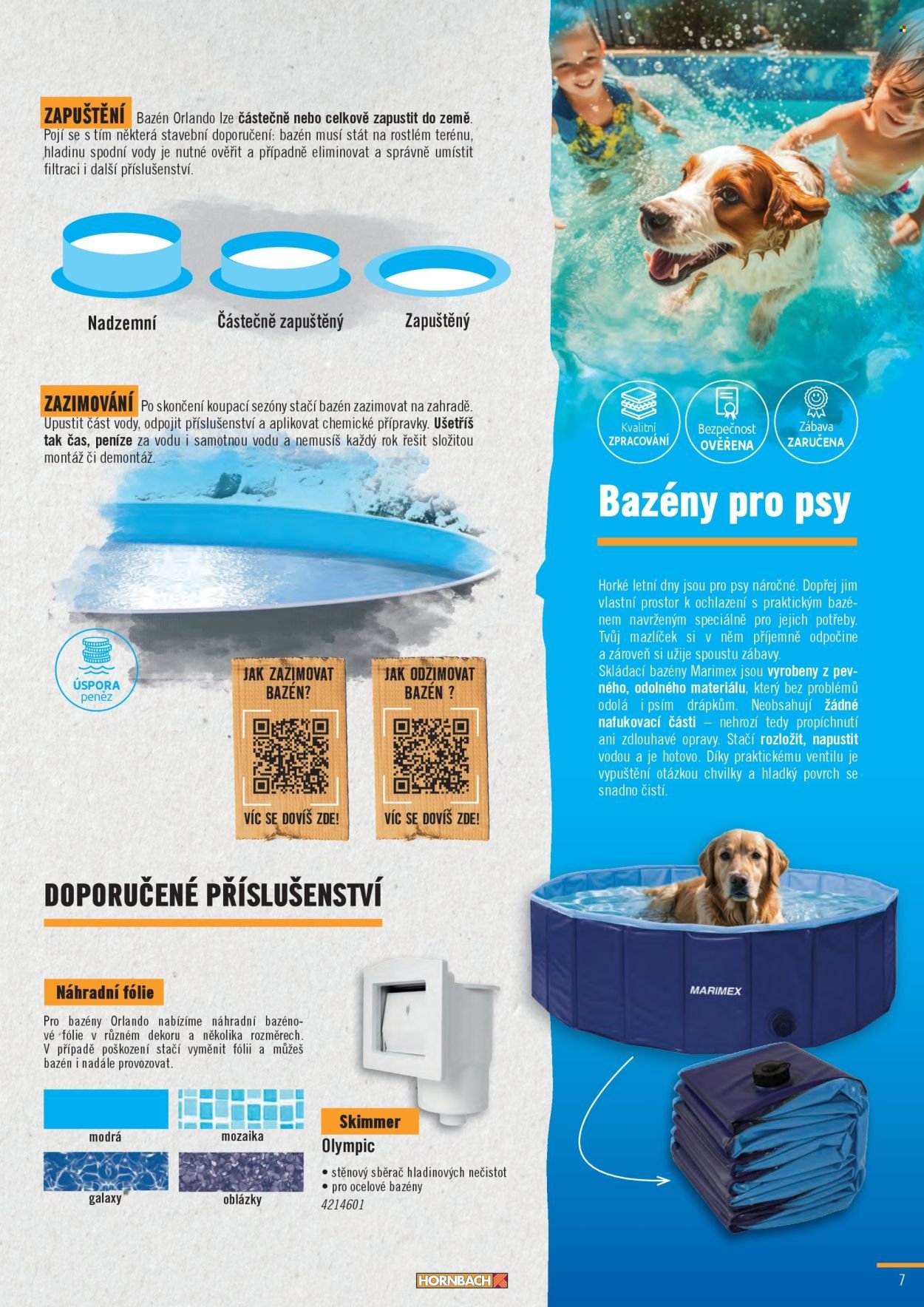HORNBACH leták - Bazény (2026-05-05)