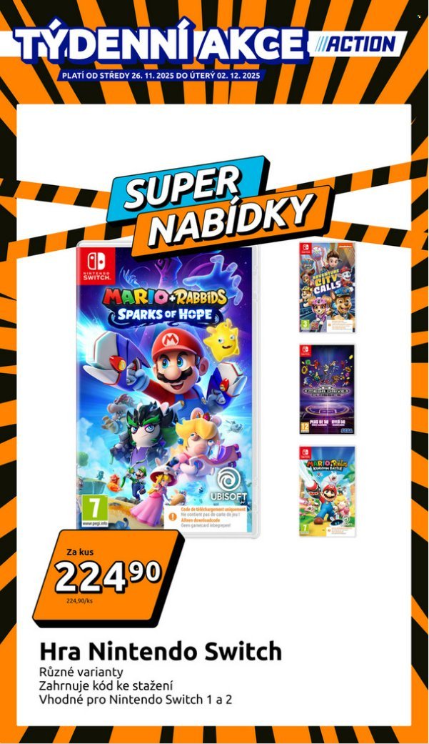 ACTION leták - Od středy 26.11.2025 (2025-11-26 - 2025-12-02)