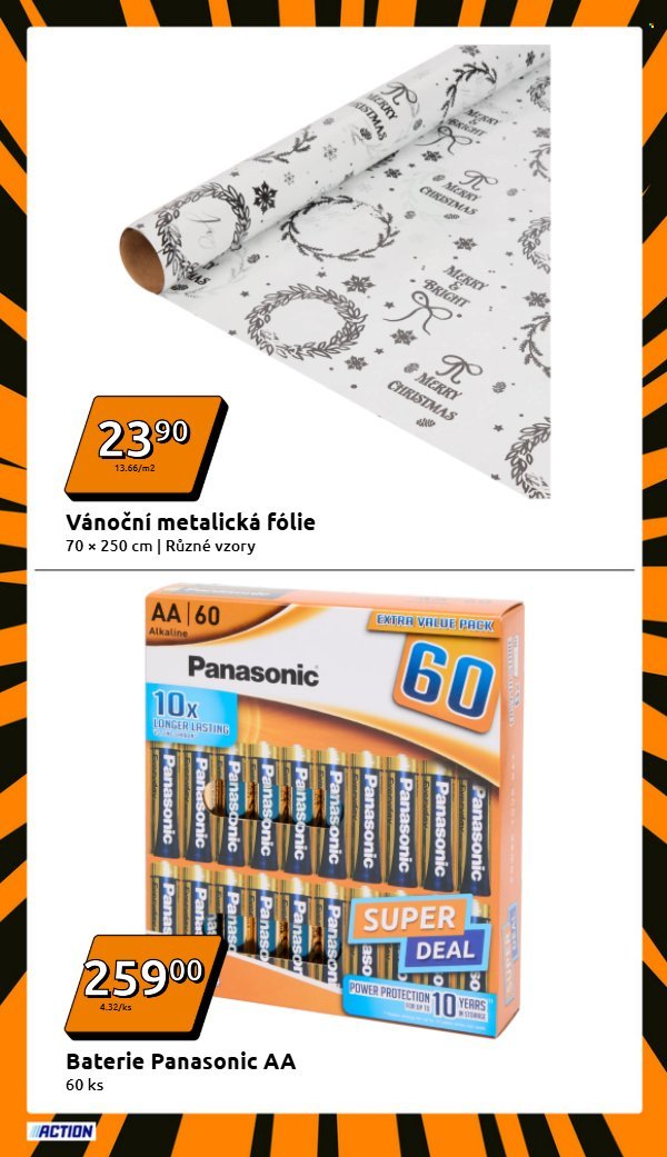 ACTION leták - Od středy 26.11.2025 (2025-11-26 - 2025-12-02)