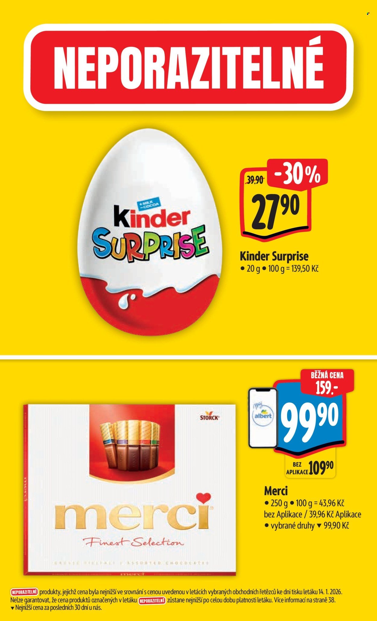 ALBERT leták - Neporazitelné (2026-01-21 - 2026-01-27)