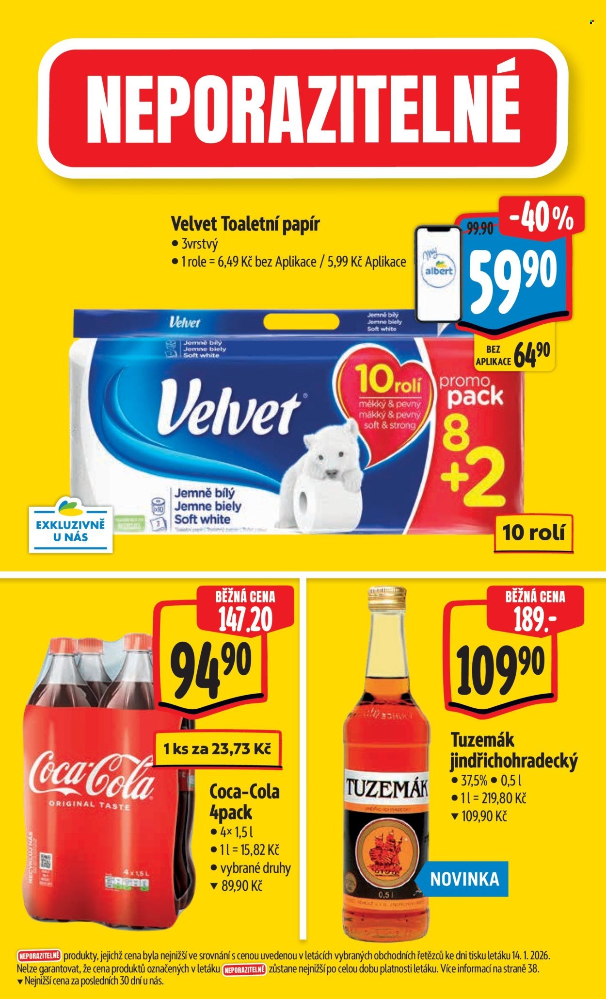 ALBERT leták - Neporazitelné (2026-01-21 - 2026-01-27)