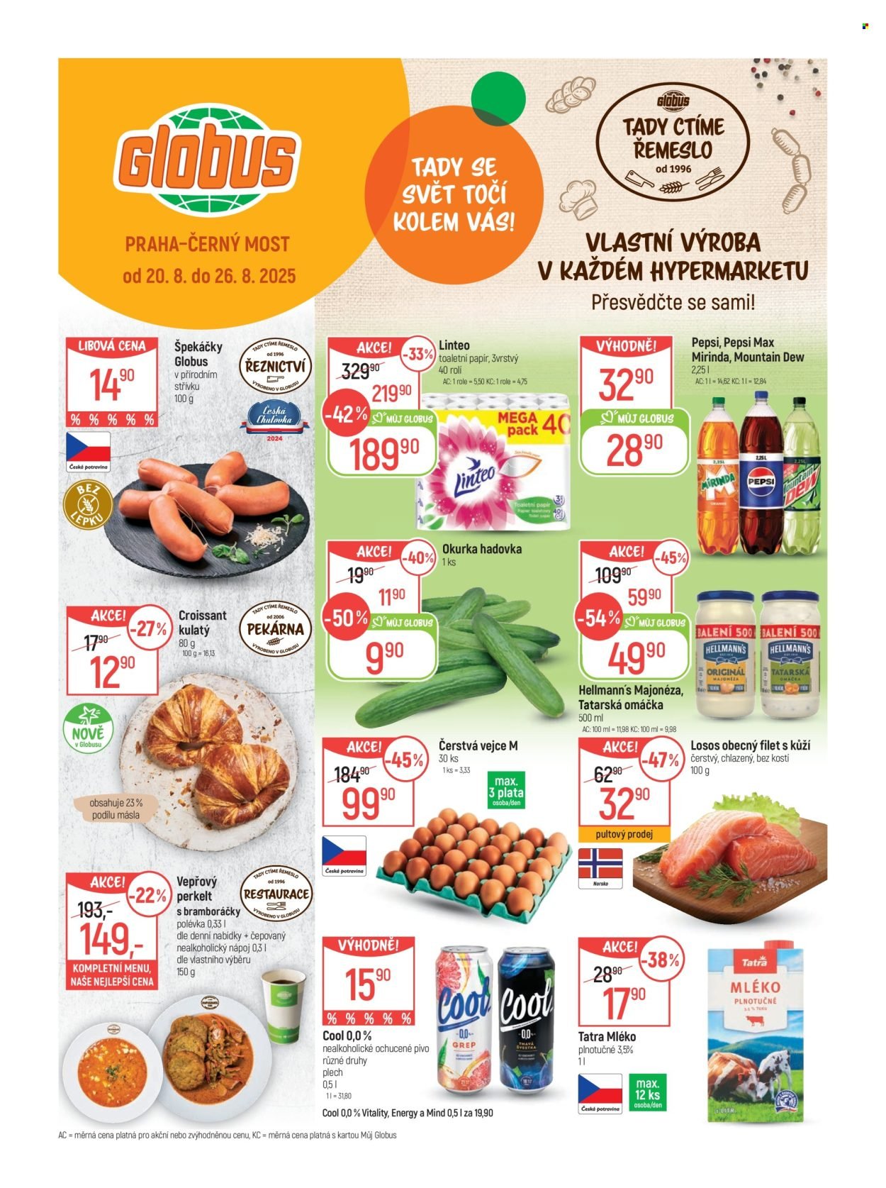 GLOBUS leták - Od středy 20.8.2025 (2025-08-20 - 2025-08-26)