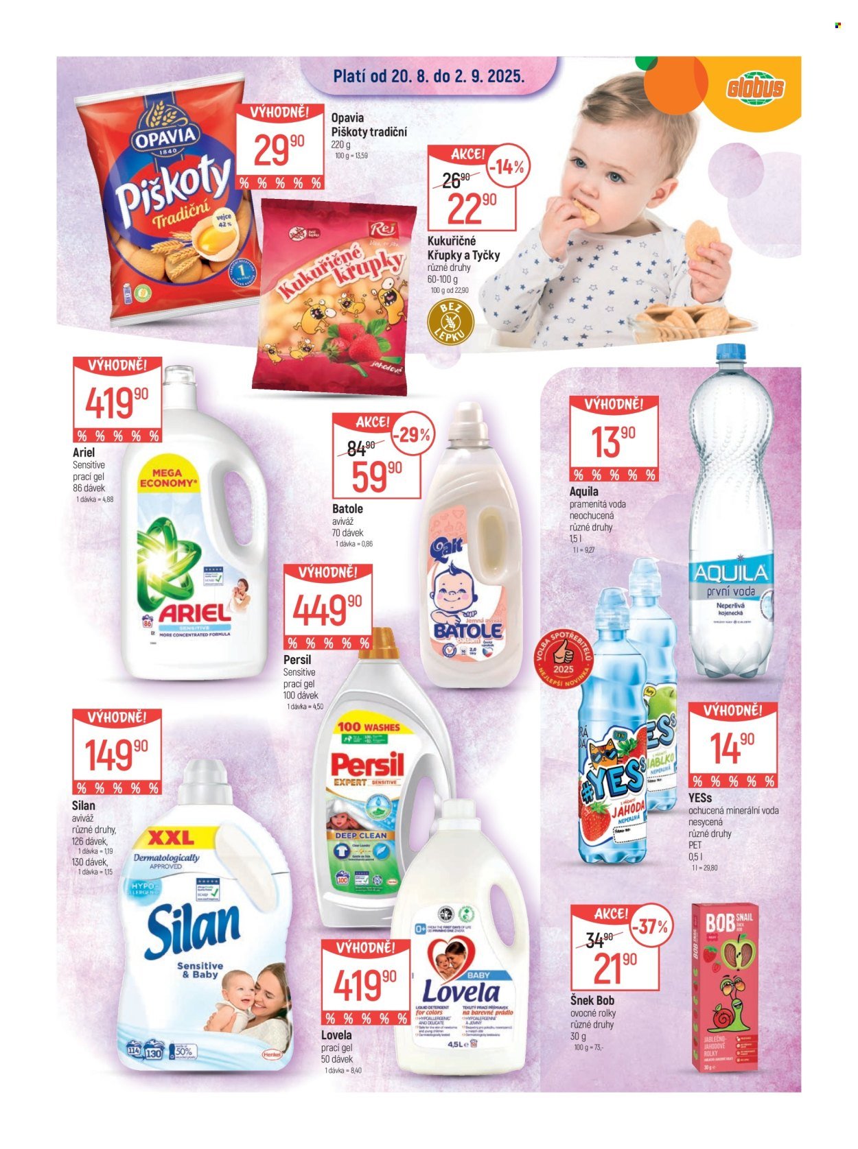 GLOBUS leták - Od středy 20.8.2025 (2025-08-20 - 2025-08-26)