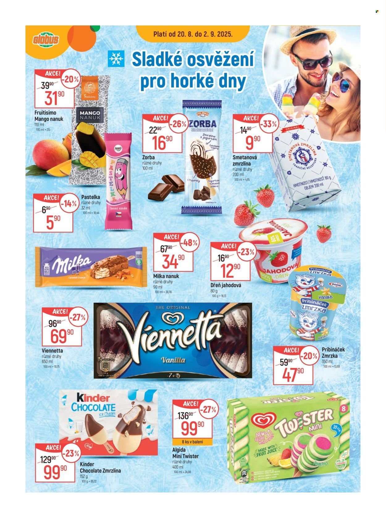 GLOBUS leták - Od středy 20.8.2025 (2025-08-20 - 2025-08-26)