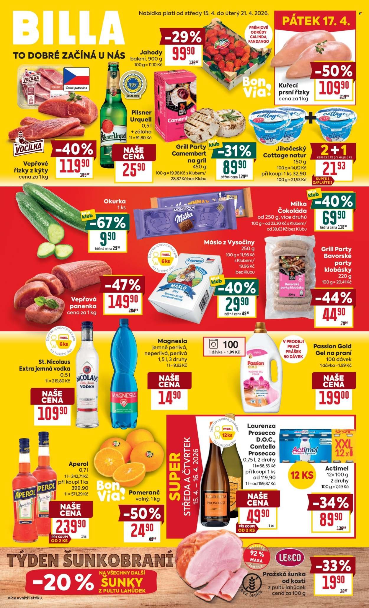 BILLA leták - Malý leták (2026-04-15 - 2026-04-21)