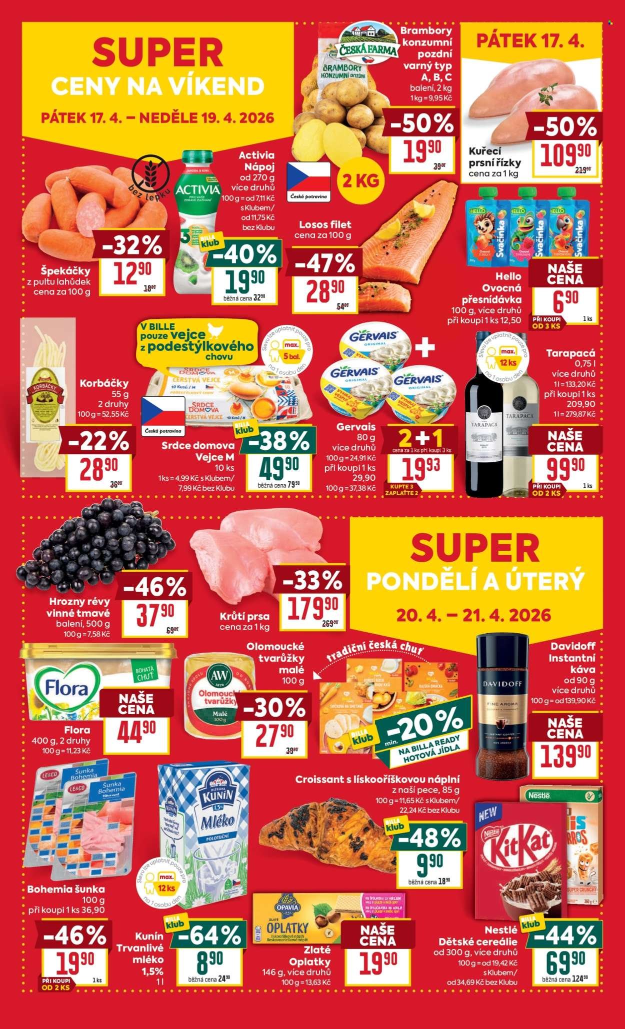 BILLA leták - Malý leták (2026-04-15 - 2026-04-21)