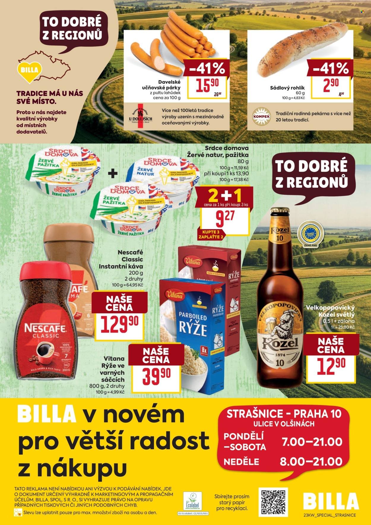 BILLA leták - Speciál: Strašnice