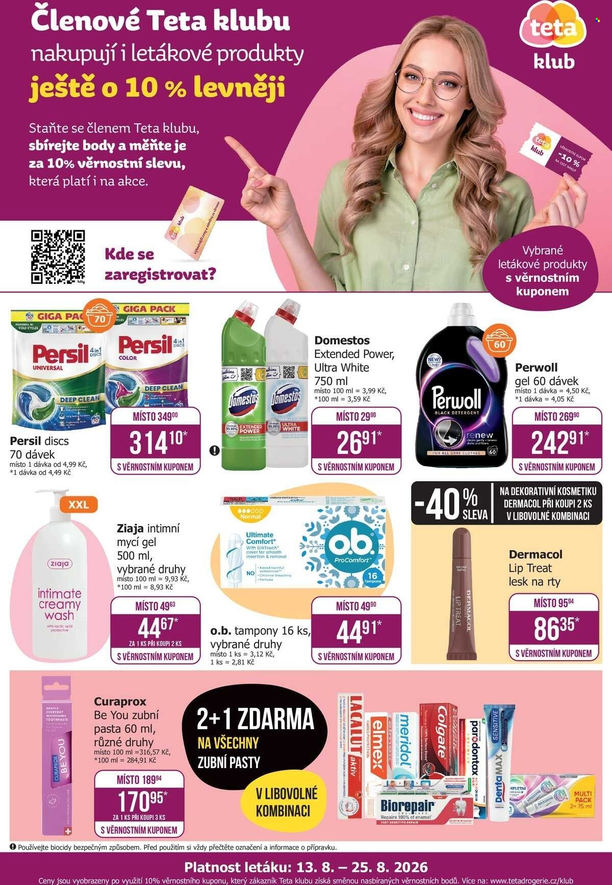 TETA DROGERIE leták - Klub