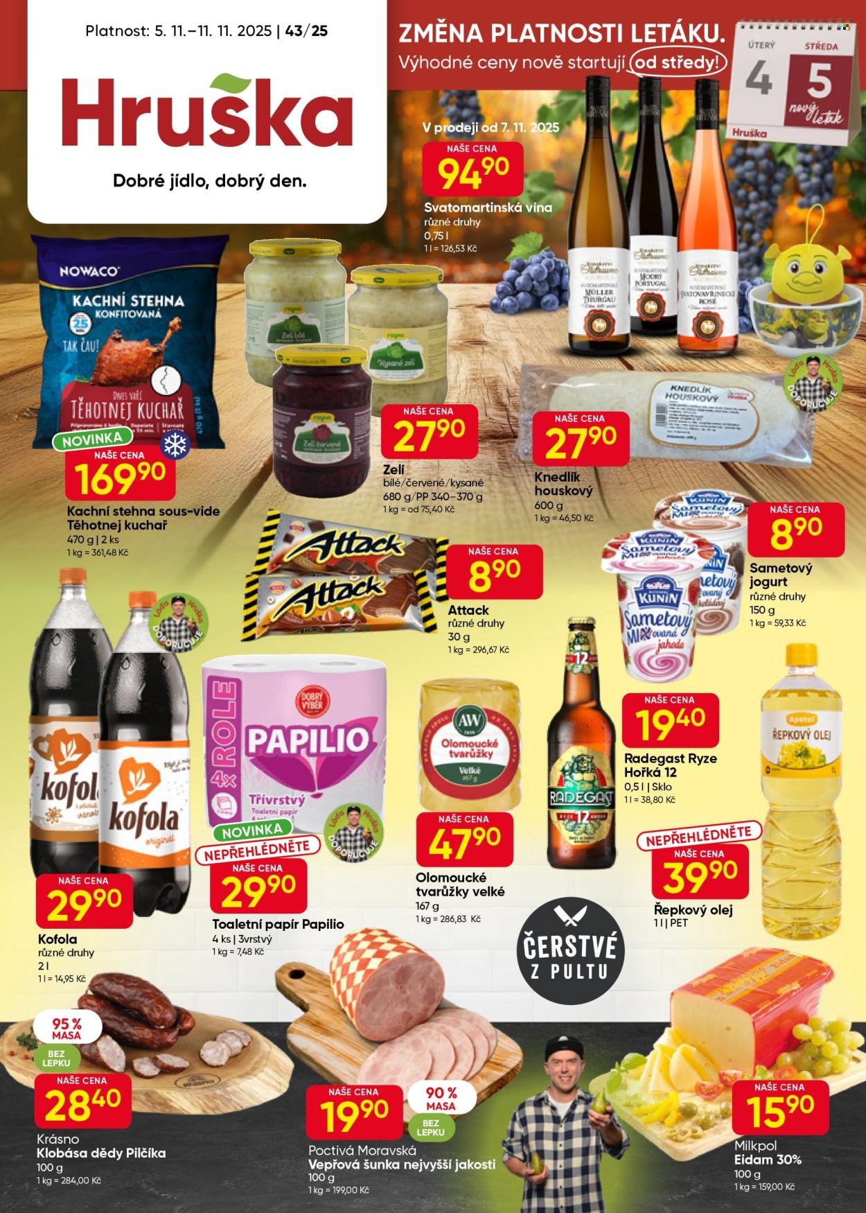 HRUŠKA leták - Aktuální leták (2025-11-05 - 2025-11-11)