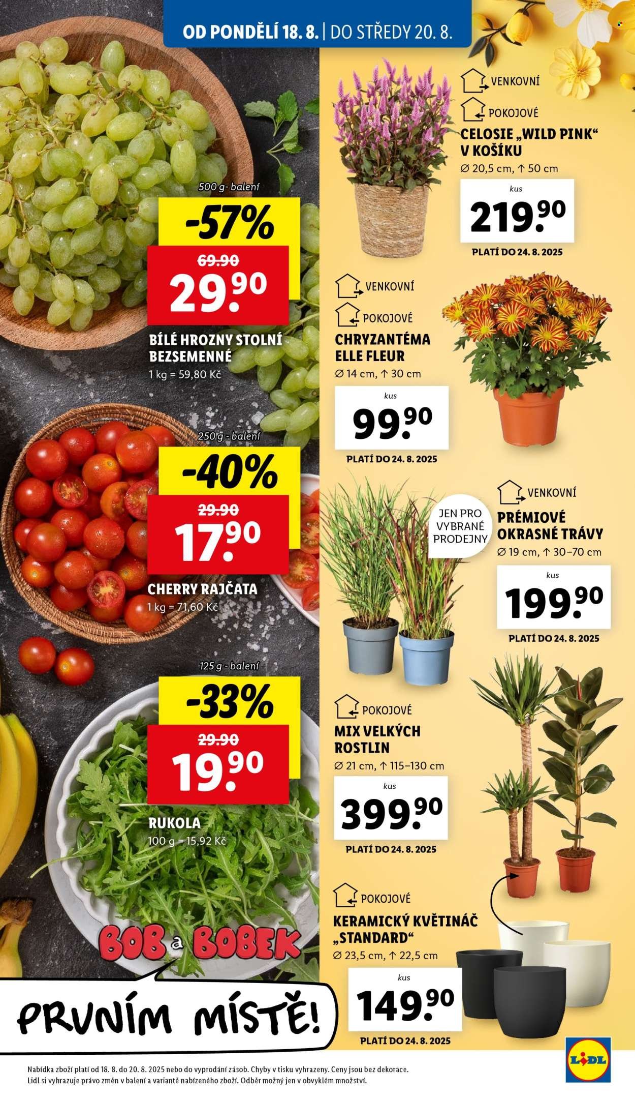 LIDL leták - Od pondělí 18.8.2025 (2025-08-18 - 2025-08-20)